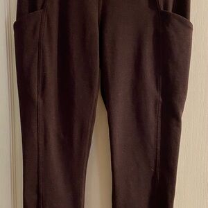 lululemon athletica Brown Leggings Size 10 VGUC